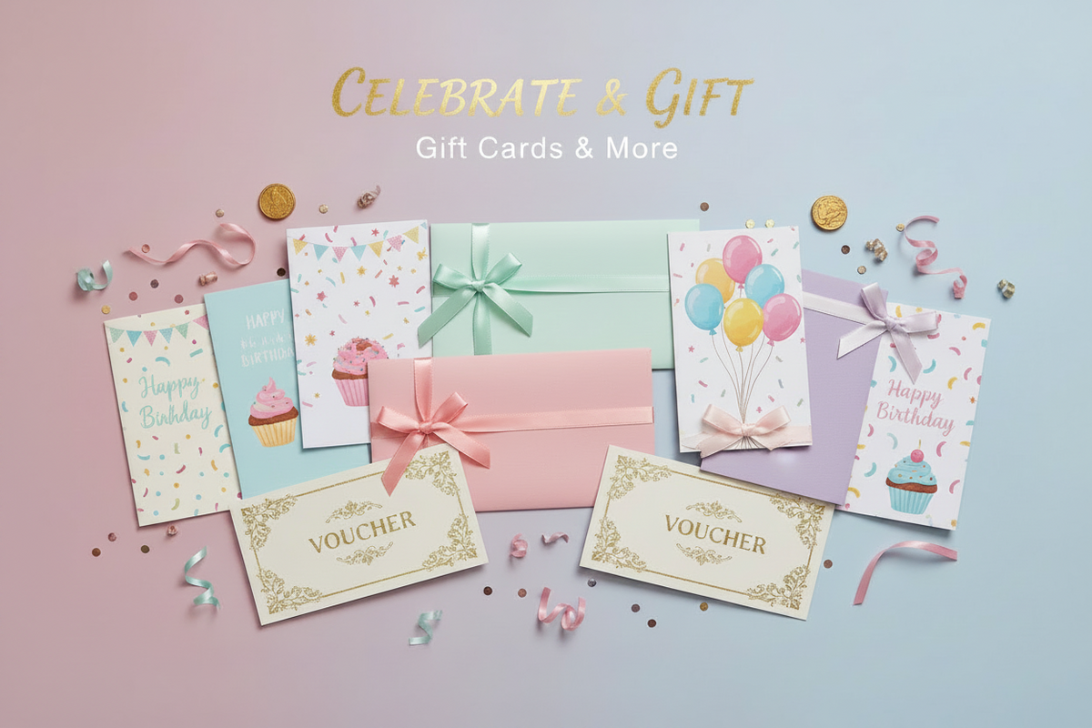 Geschenkkarten & Geschenkgutscheine