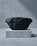 Bauchtasche / Gürteltasche schwarz | All-Black Utility | Unisex