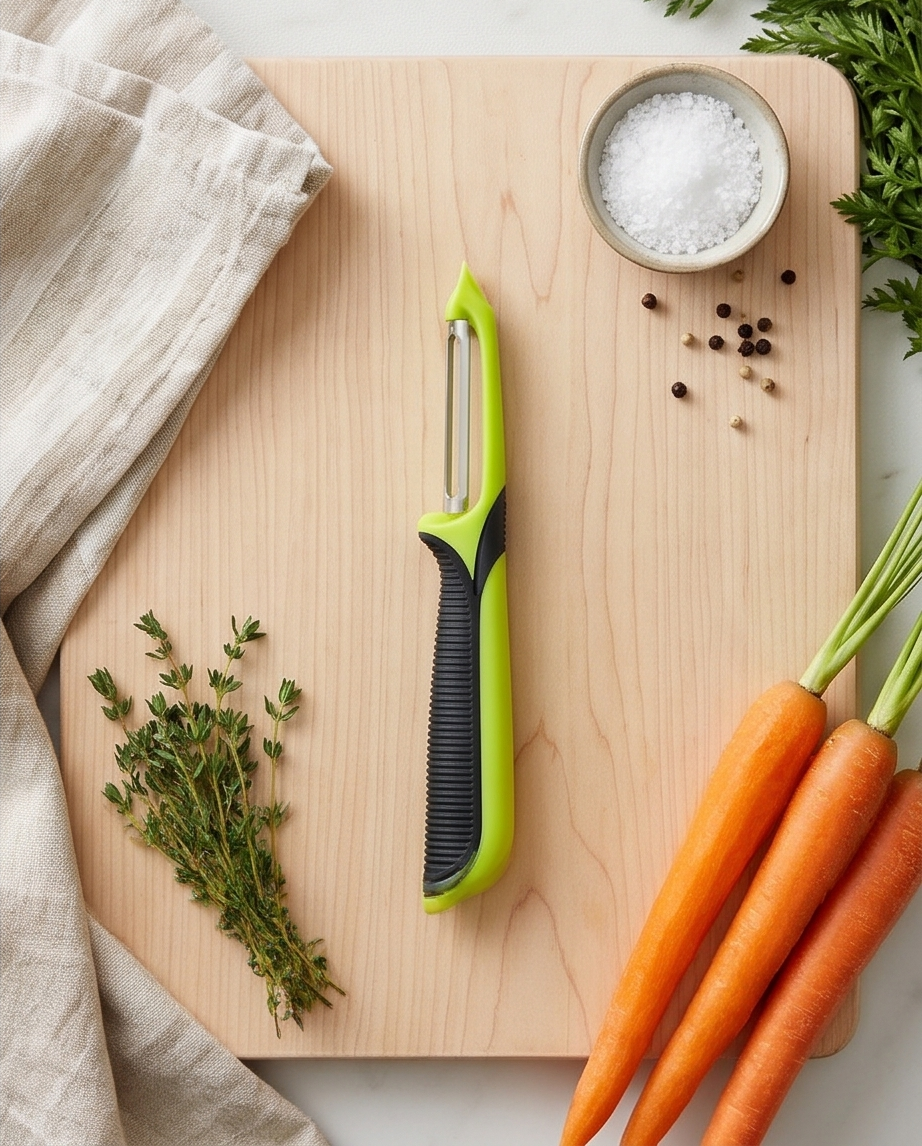 Gemüse- & Obstschäler / Sparschäler - Ergonomisch - Soft-Touch-Griff
