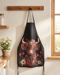 Küchenschürze Highland-Kuh (Highland-Cow) | Kochschürze | Polyester