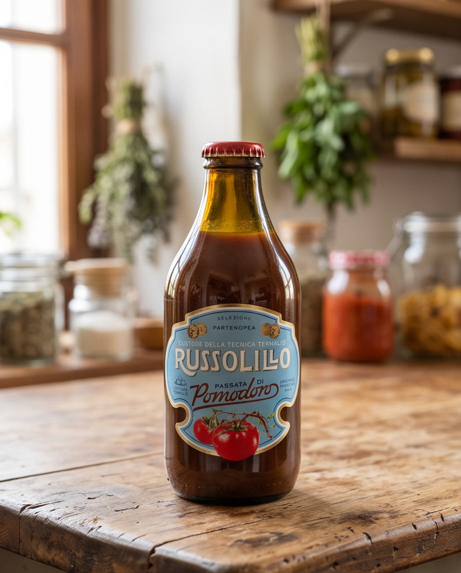 La Russolillo Hausgemachtes Tomatenpüree Biertyp 330 g – Traditionell Italienisch