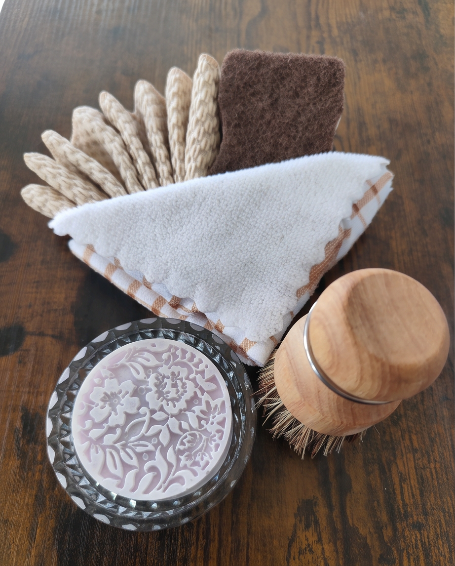 Handmade Geschenk-Set 'Küche' – Das Eco-Spül- & Geschenkset