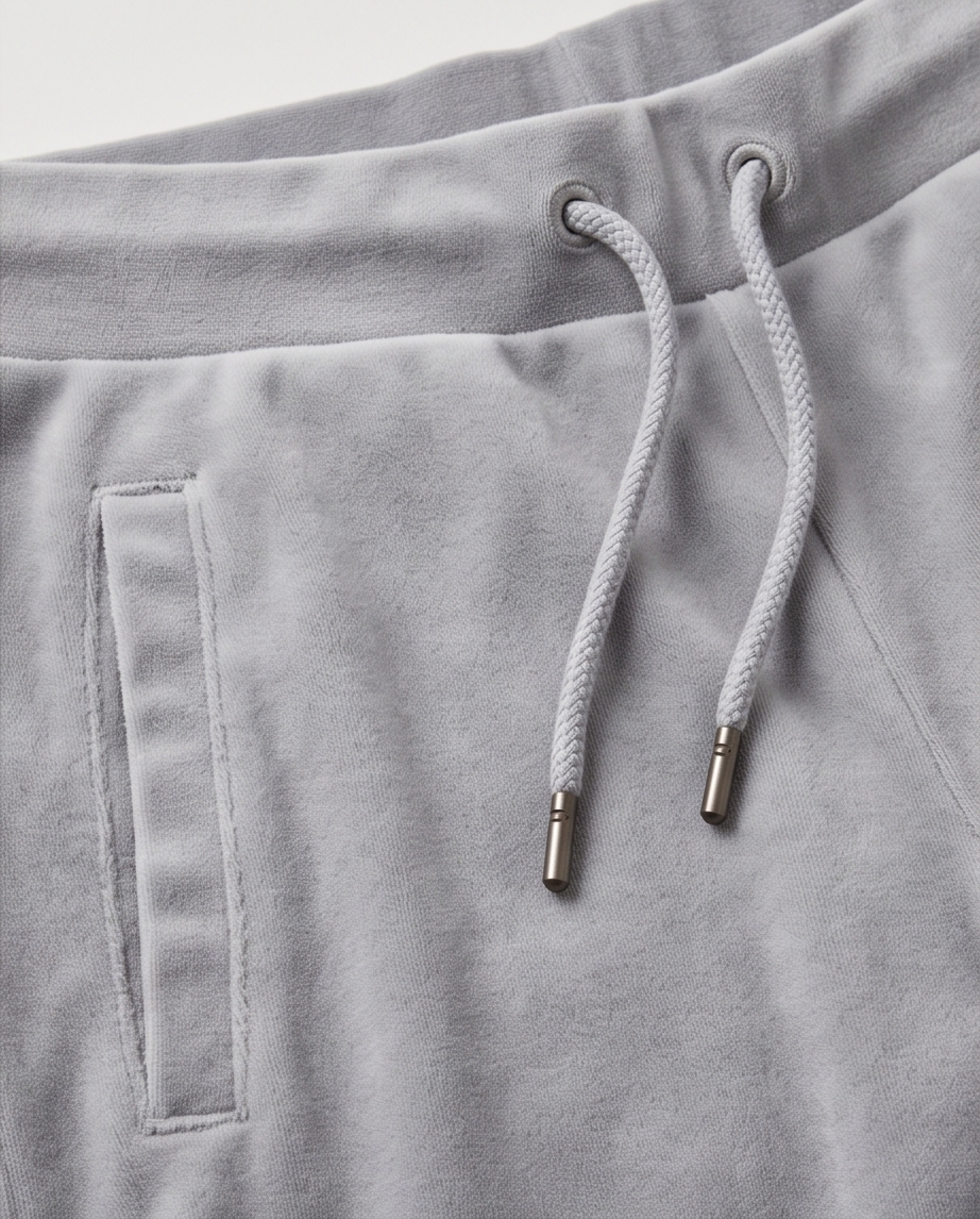 2nd Hand | Blue Motion Damen Nickihose Grau Gr. M (40/42) – Weiche Samt-Jogginghose / Loungewear