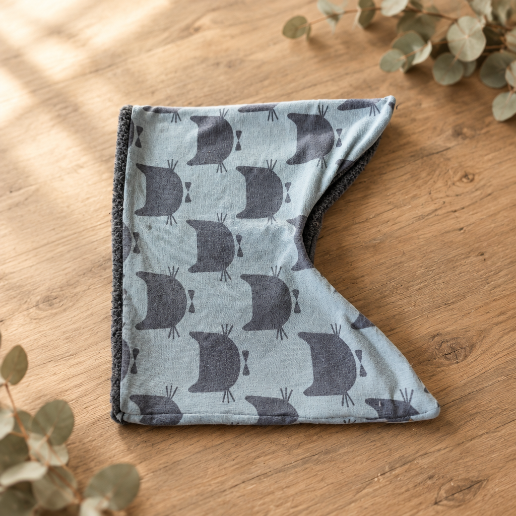 Handmade Jersey Loop-Schal Öko-Tex 100 – Zweilagiger Schlauchschal gefüttert (Neu mit Etikett)