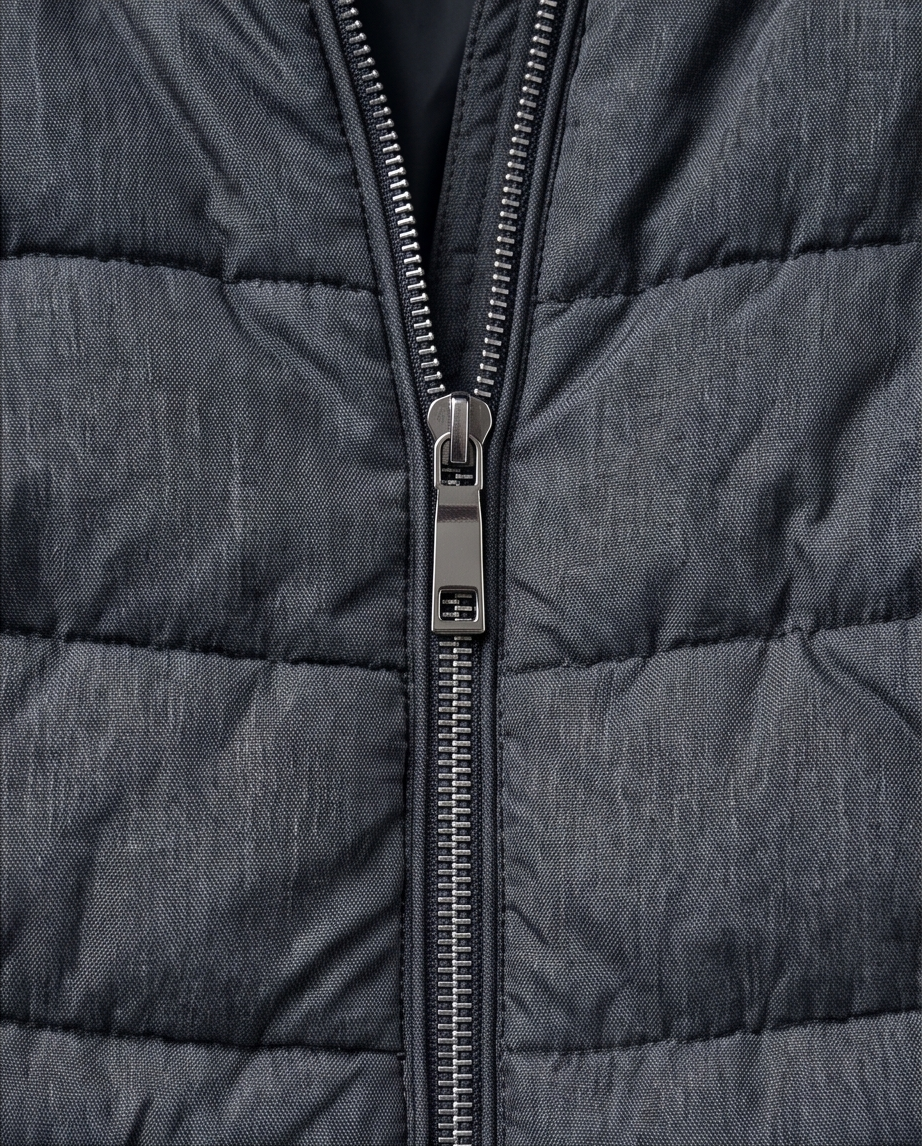 2nd Hand | SA.HARA Damen Steppmantel Grau Gr. 36 – Taillierter Wintermantel mit Kapuze