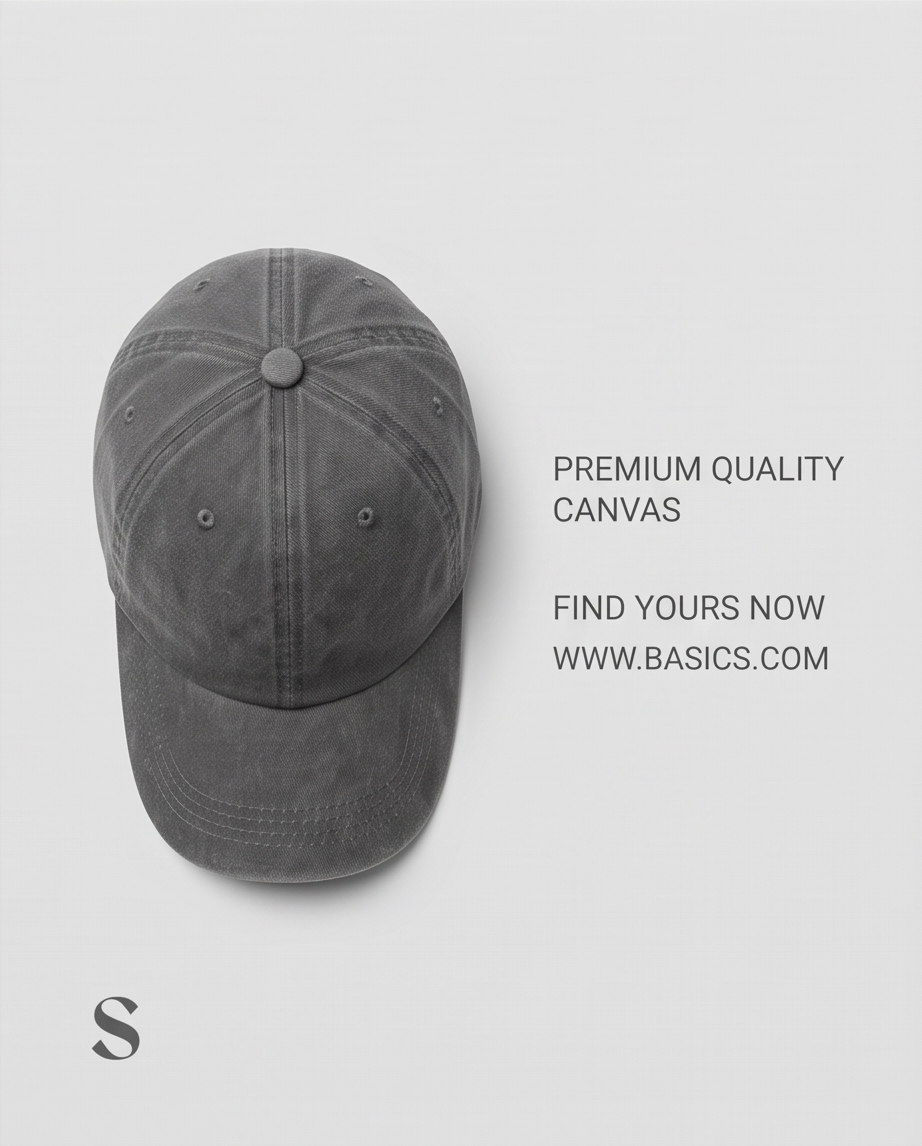 Klassische Unisex Basecap im Washed-Look – Verstellbare Vintage Cap, Einheitsgröße