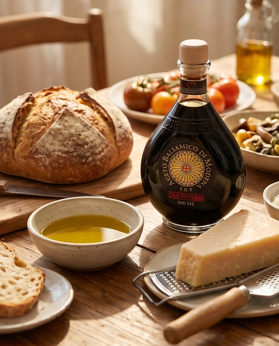 Due Vittorie Balsamico-Essig aus Modena IGP, 250 ml | Italienischer Balsamico