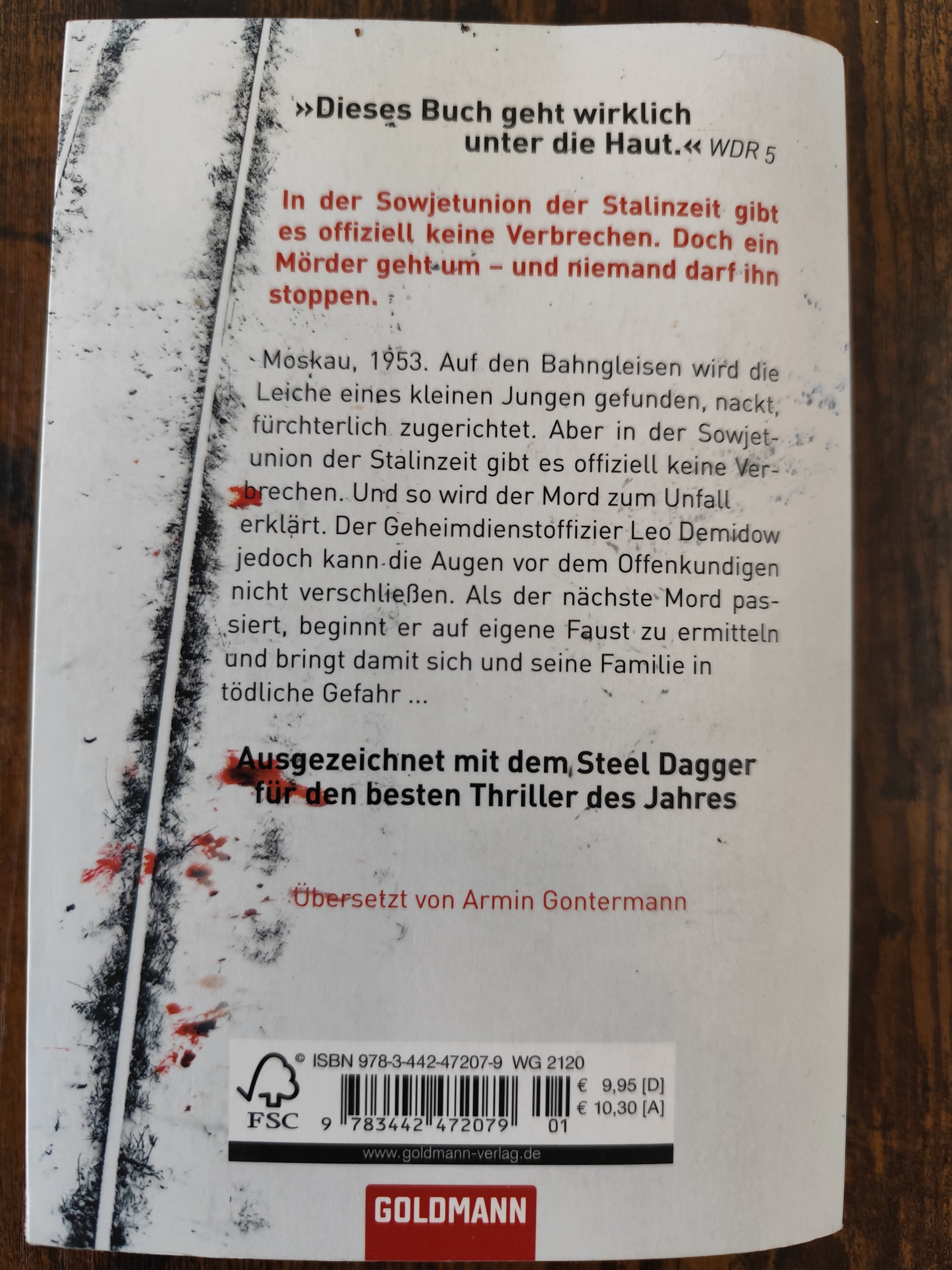 2nd Hand | Tom Rob Smith – Kind 44 (Thriller) – SPIEGEL Bestseller Goldmann Taschenbuch