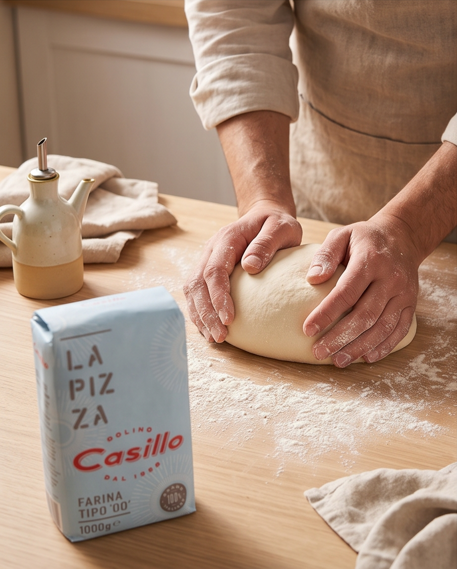 Casillo Pizzamehl Tipo 00 – 1 kg | Italienisches Mehl für perfekte Pizza