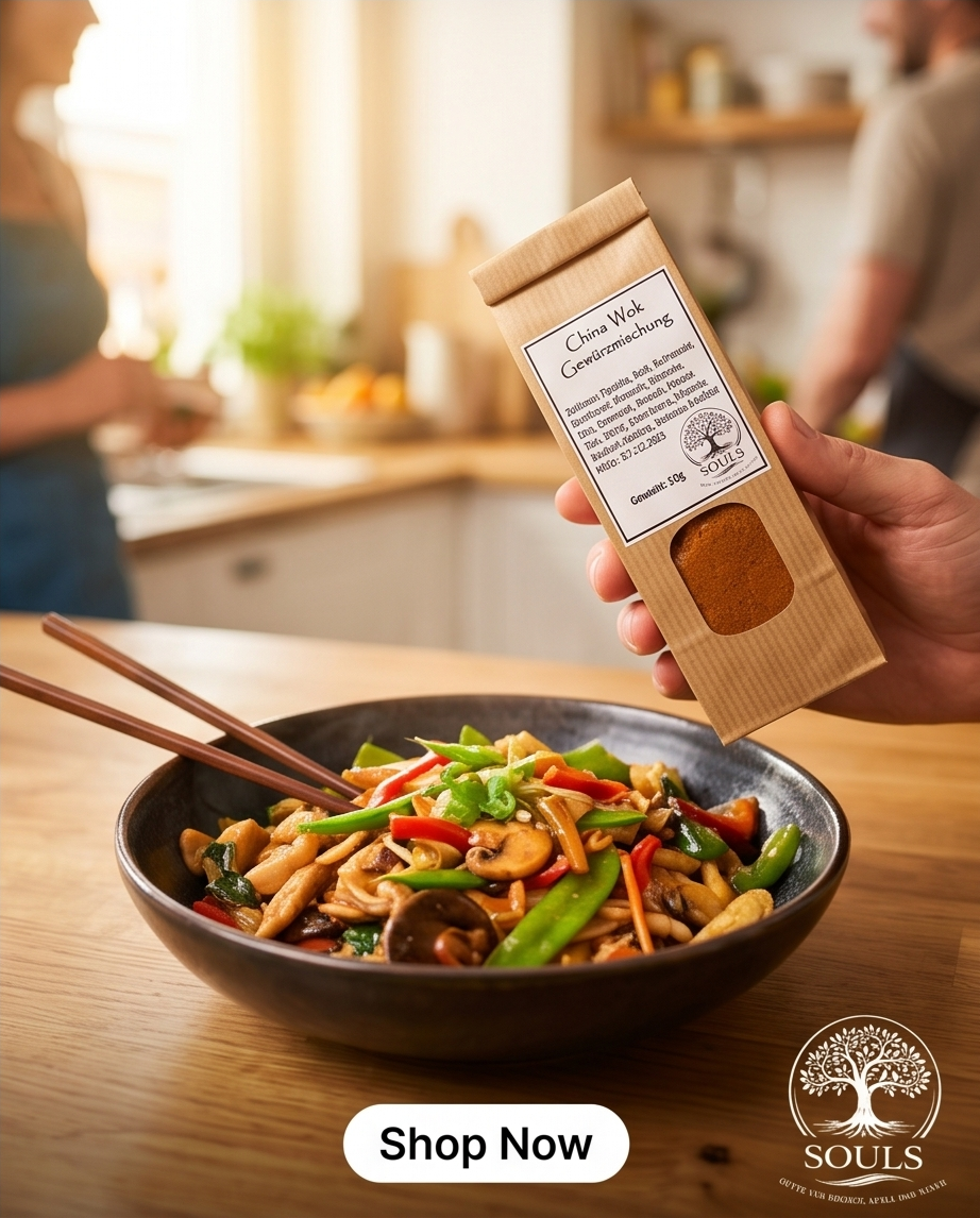 China Wok Gewürzmischung 50 g – Aromatisch für Geflügel, Ente & Gemüse