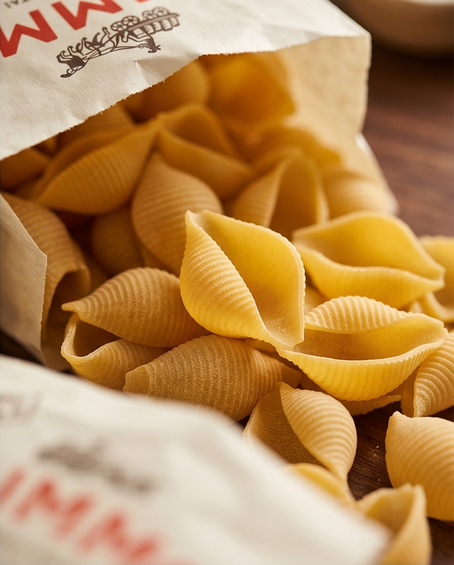 Rummo Conchiglie Rigate No. 42 – 500 g | Italienische Pasta | al bronzo