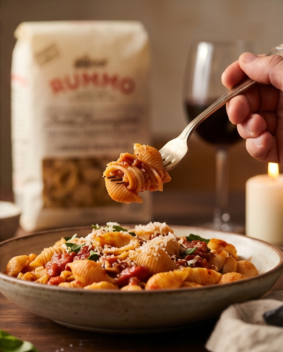 Rummo Conchiglie Rigate No. 42 – 500 g | Italienische Pasta | al bronzo