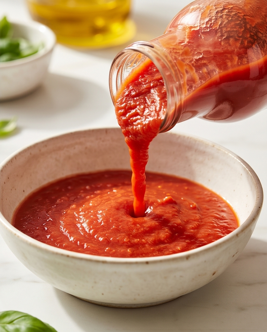 La Fiammante Klassisches Tomatenpüree mit Basilikum 690 g – Sonnengereift & Italienisch