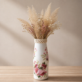 Handmade - Glasflasche als Vase oder Deko