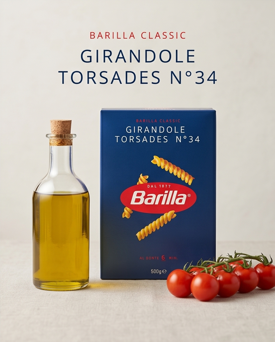 Girandole Torsades No. 34 - Barilla Dal 1877 | Italienische Paste al dente