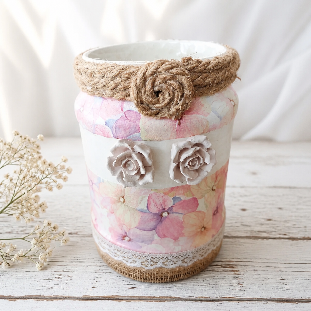 Handmade - Vase | Deko | Aufbewahrung aus Glas