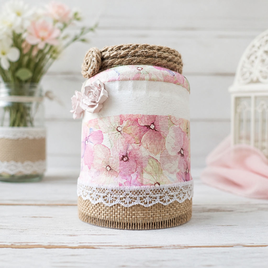 Handmade - Vase | Deko | Aufbewahrung aus Glas