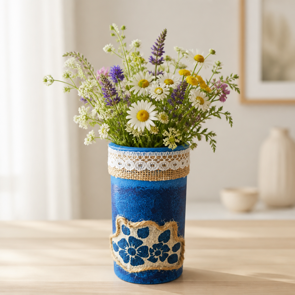 Handmade - Vase | Deko | Aufbewahrung aus Glas