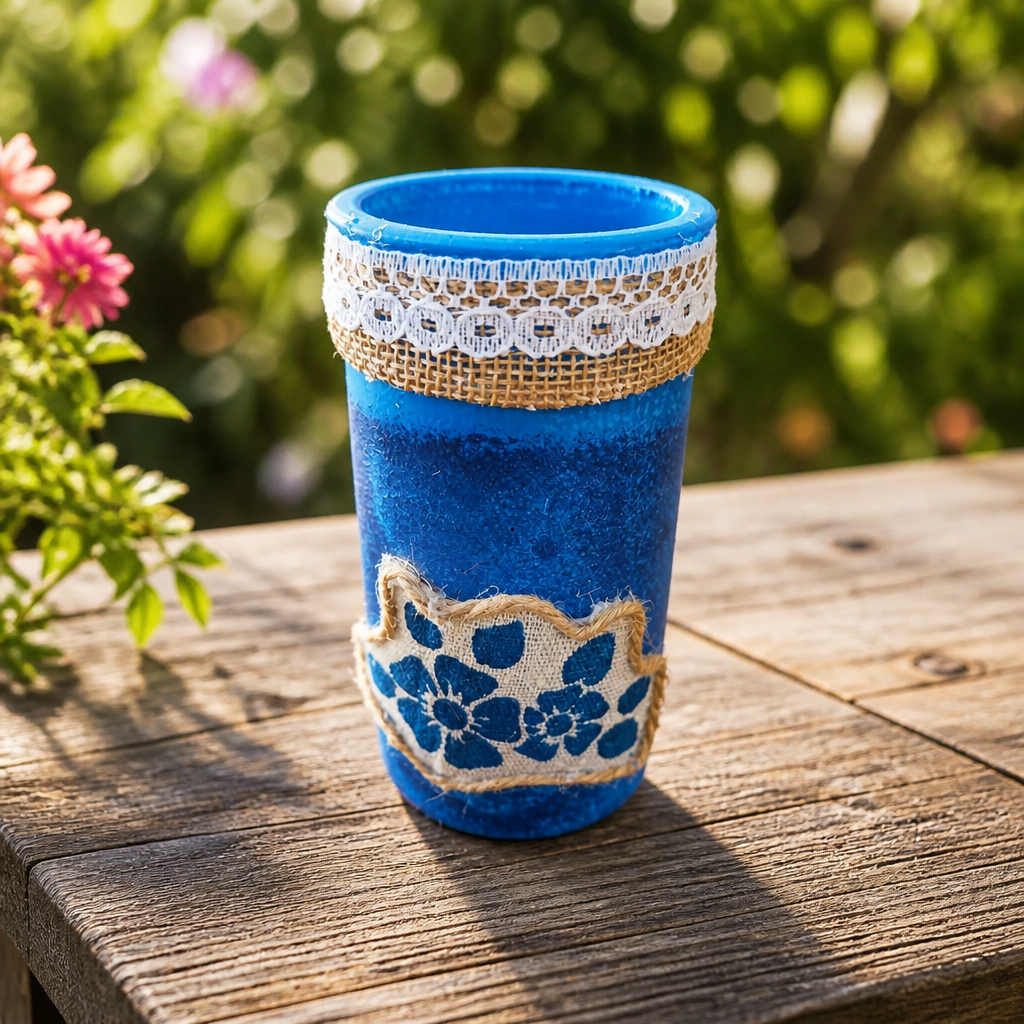 Handmade - Vase | Deko | Aufbewahrung aus Glas