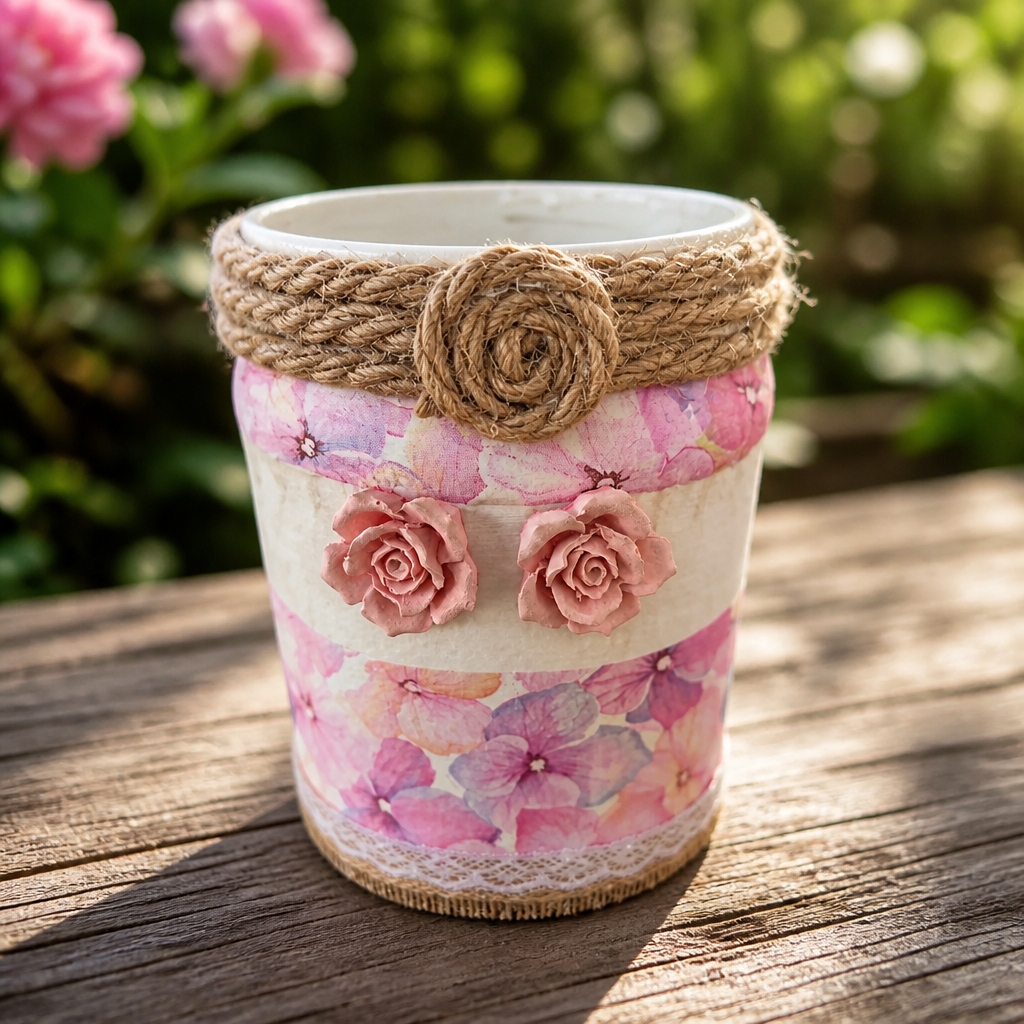 Handmade - Vase | Deko | Aufbewahrung aus Glas