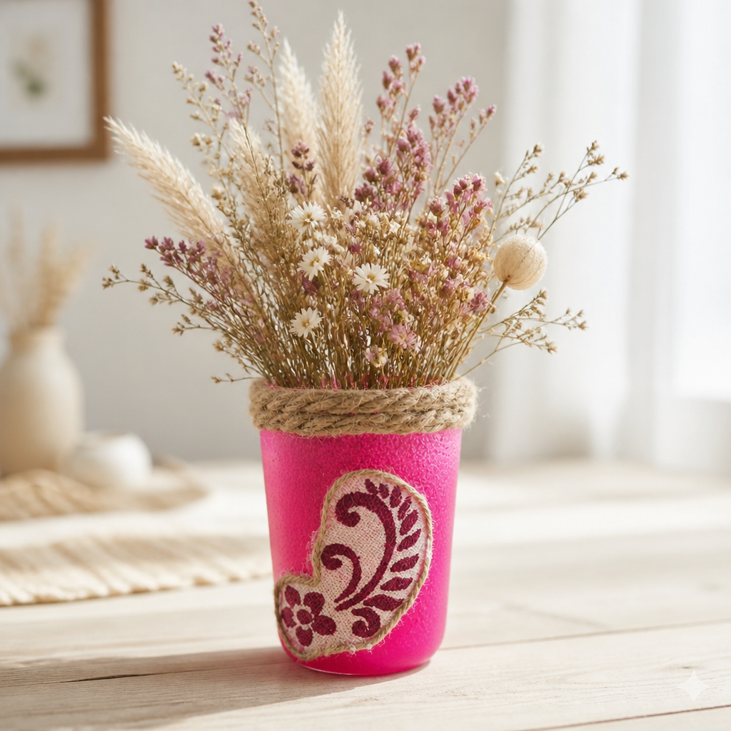 Handmade - Vase | Deko | Aufbewahrung aus Glas