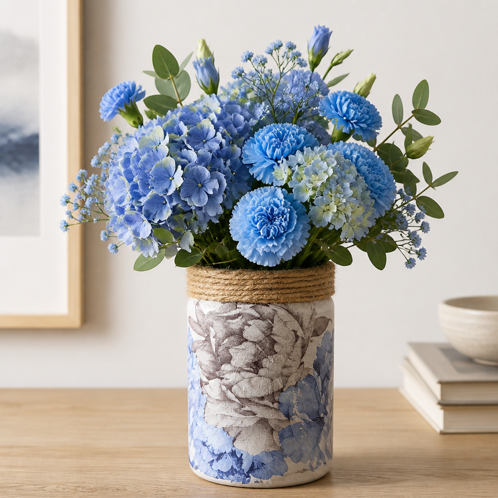 Handmade - Vase | Deko | Aufbewahrung aus Glas