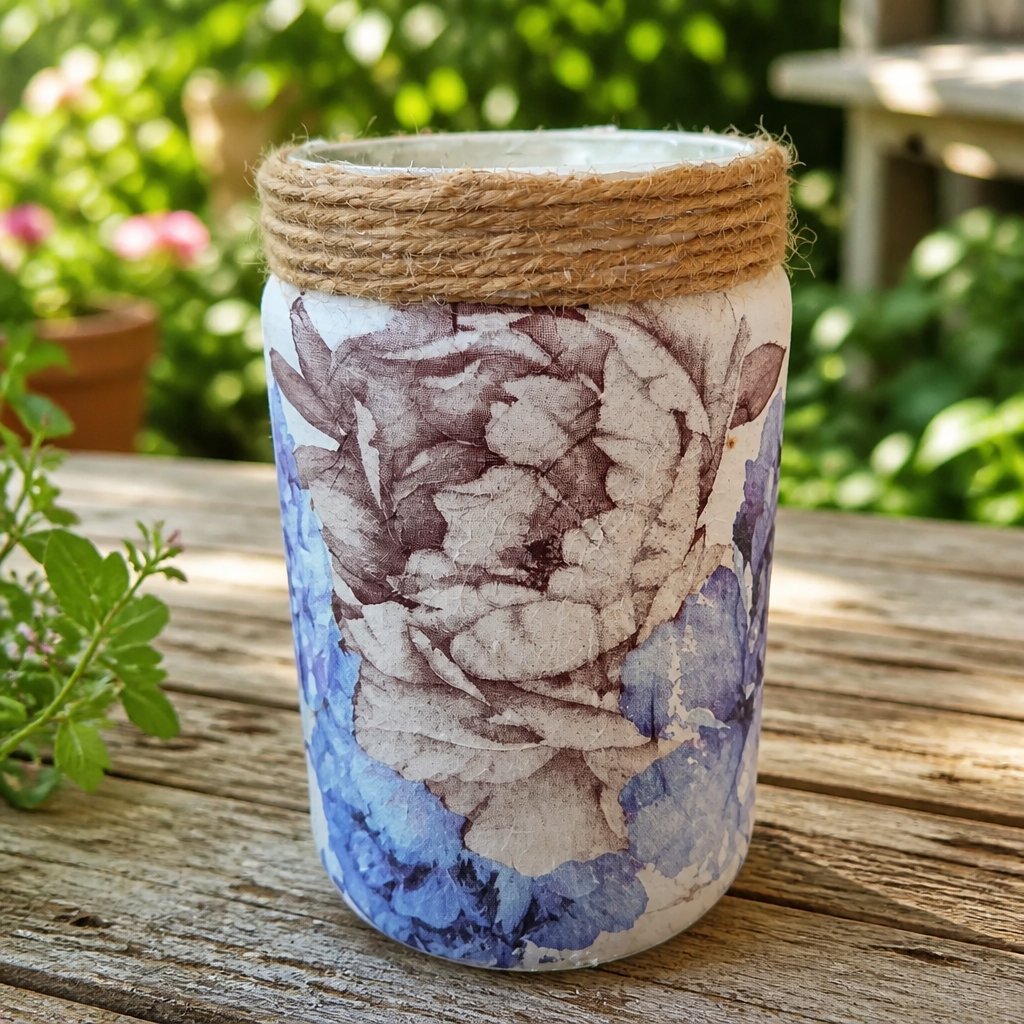 Handmade - Vase | Deko | Aufbewahrung aus Glas