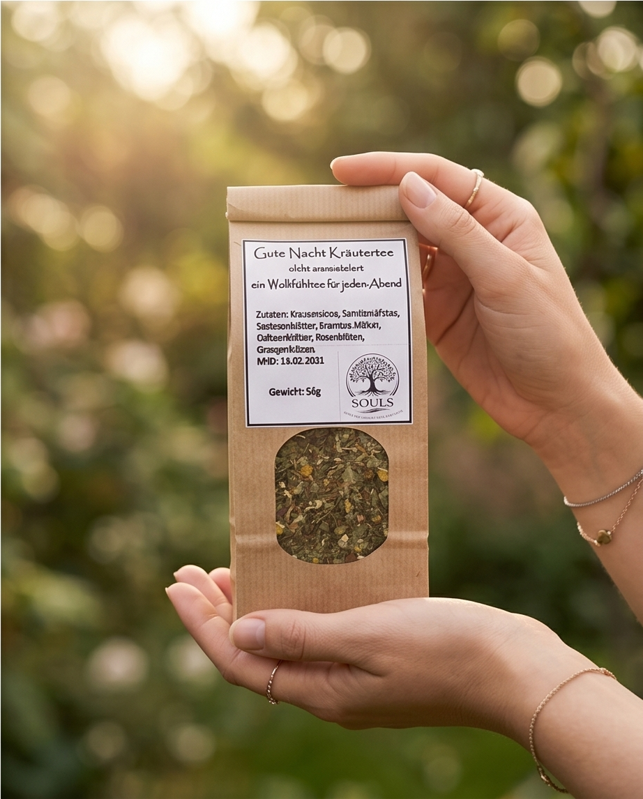Gute Nacht Kräutertee 50g – Wohlfühltee für den Abend