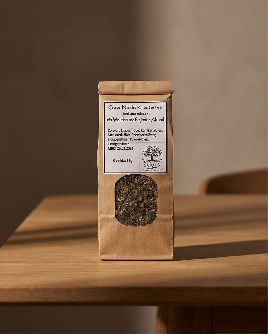 Gute Nacht Kräutertee 50g – Wohlfühltee für den Abend