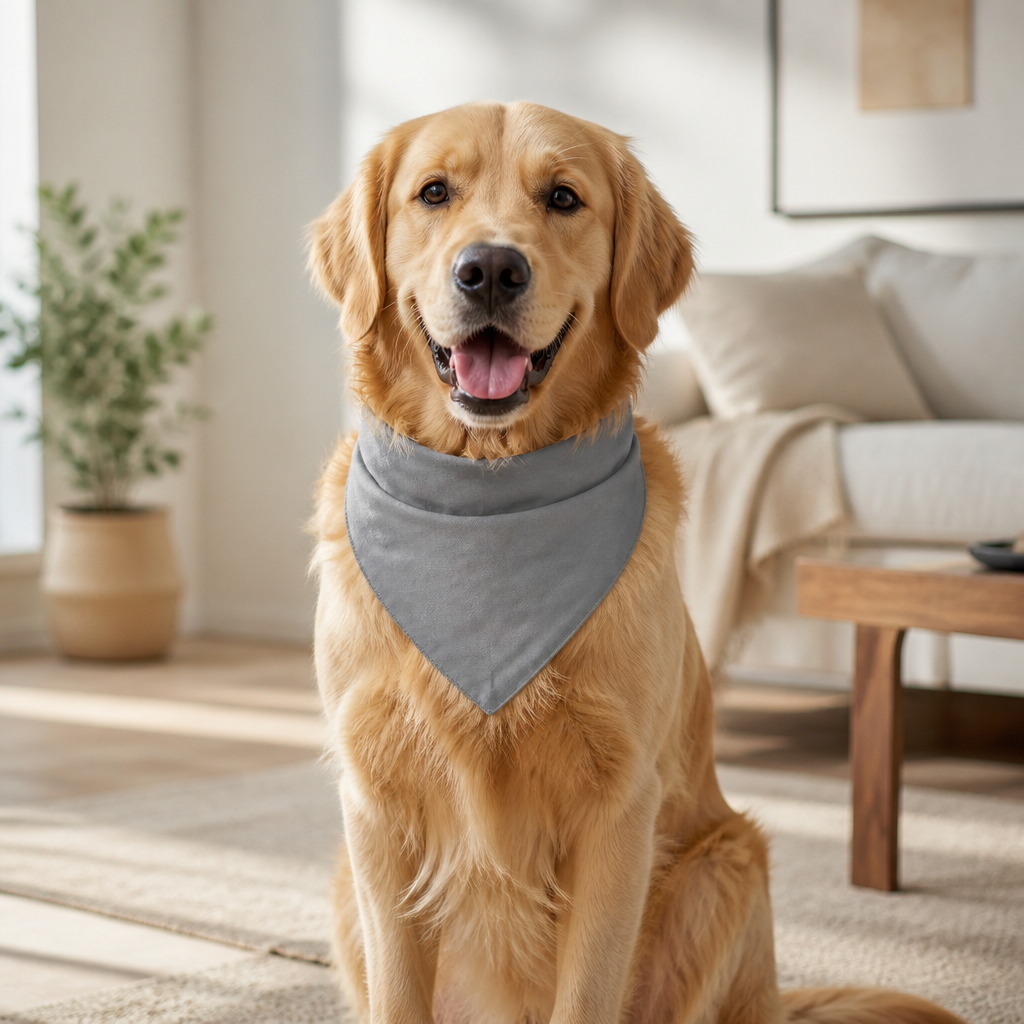 Multifunktionales Dreieckstuch 60x40x40cm – Hunde Halstuch & Basteltuch