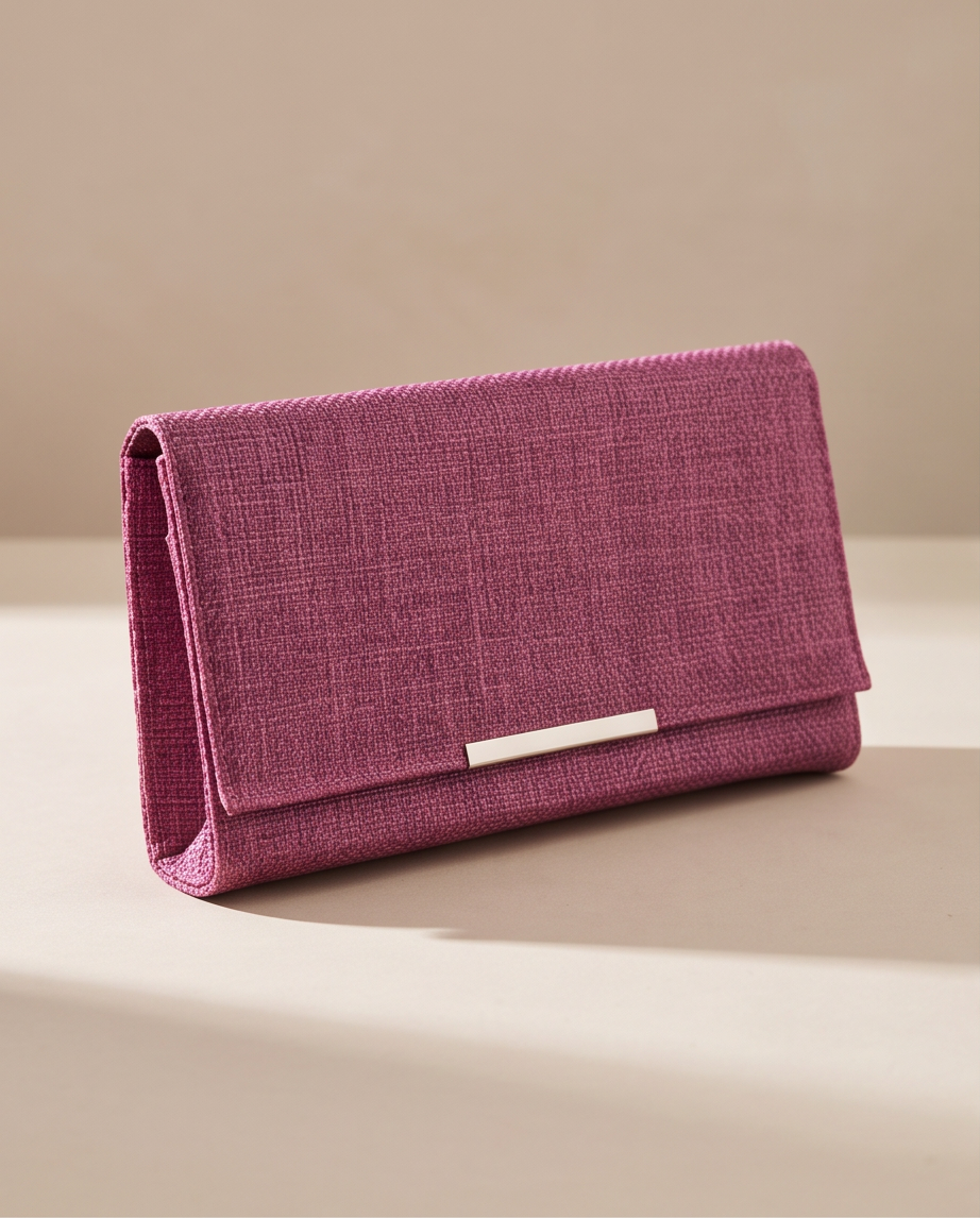 2nd Hand | Clutch - Handtasche von H&M - Beere/Mauve