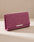 2nd Hand | Clutch - Handtasche von H&M - Beere/Mauve