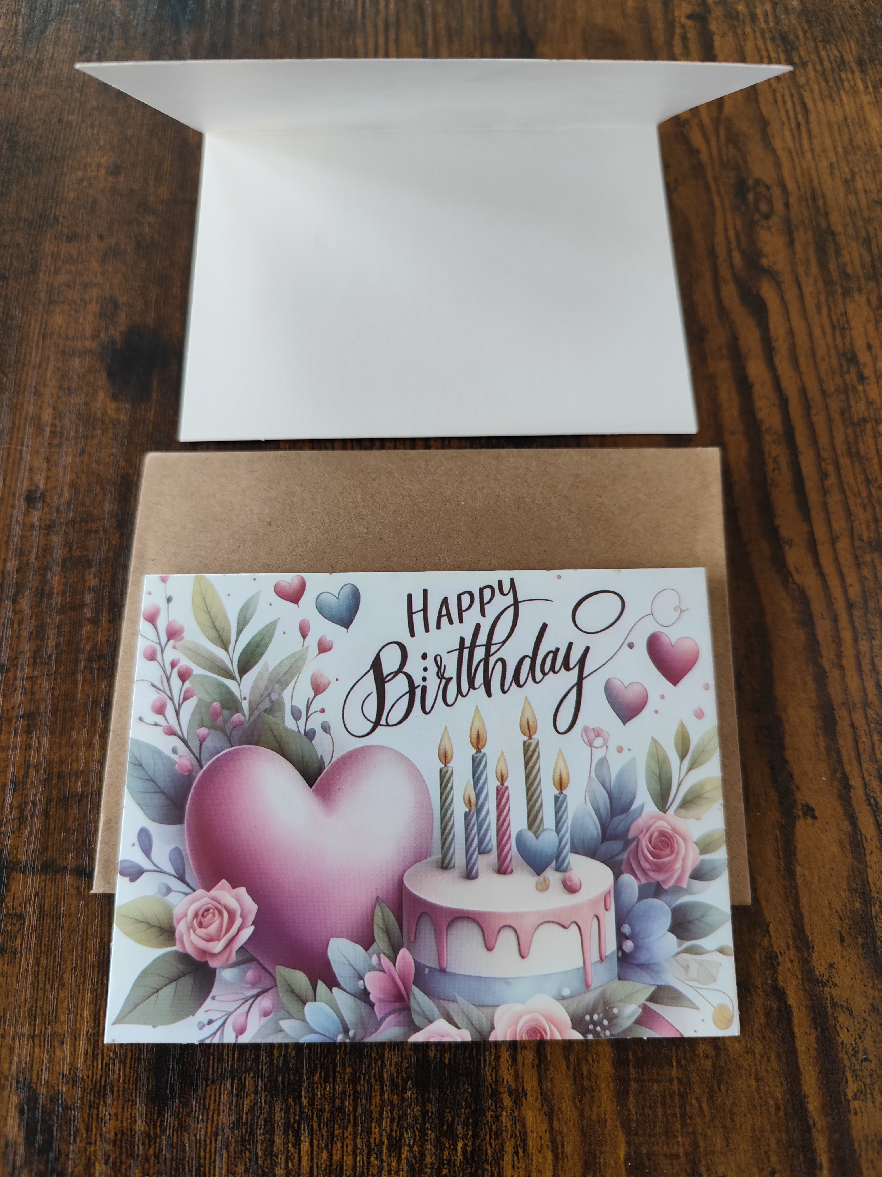 Geburtstags-Karte | Happy Birthday Card - mit Umschlag