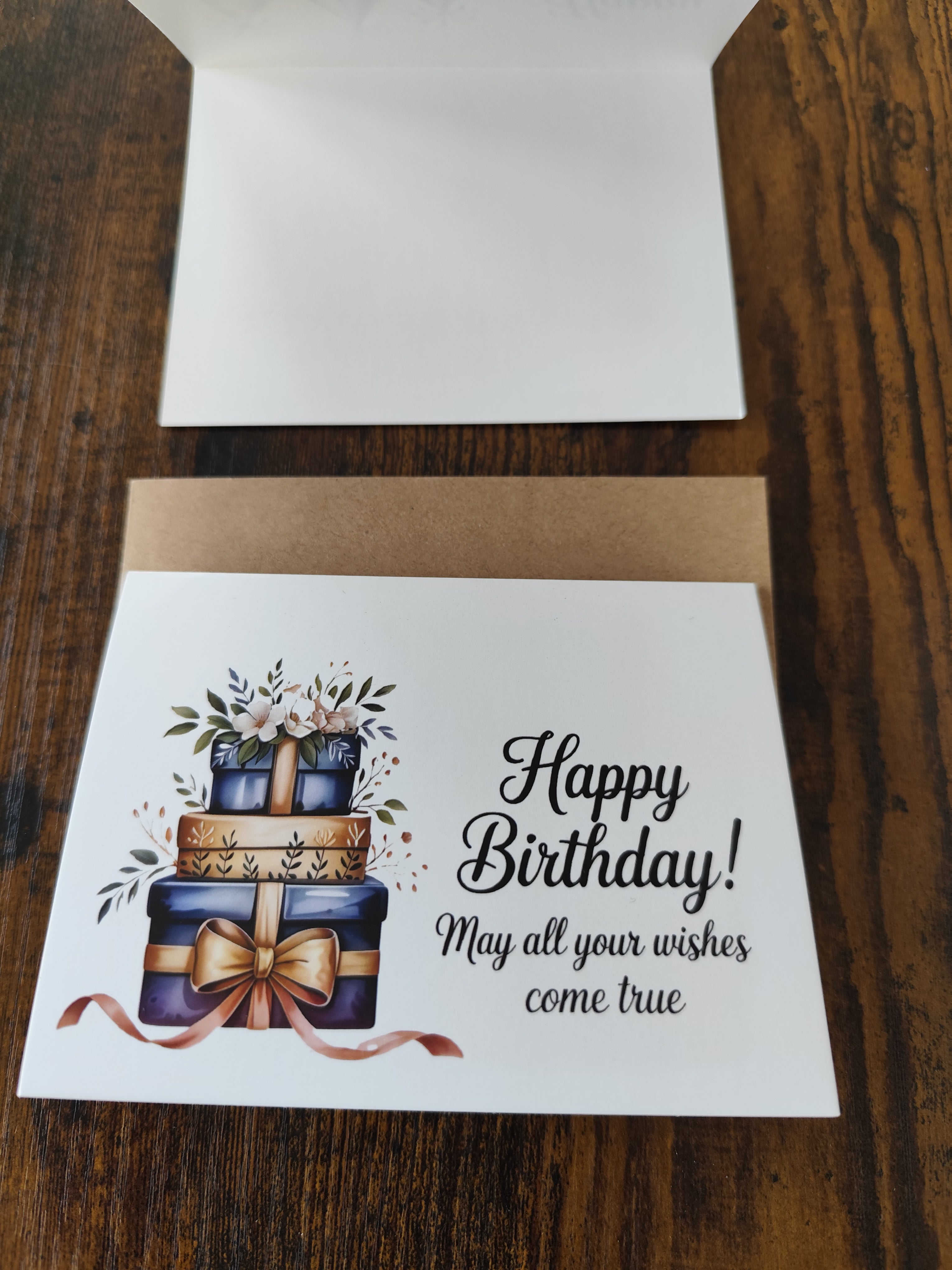 Geburtstags-Karte | Happy Birthday Card - mit Umschlag