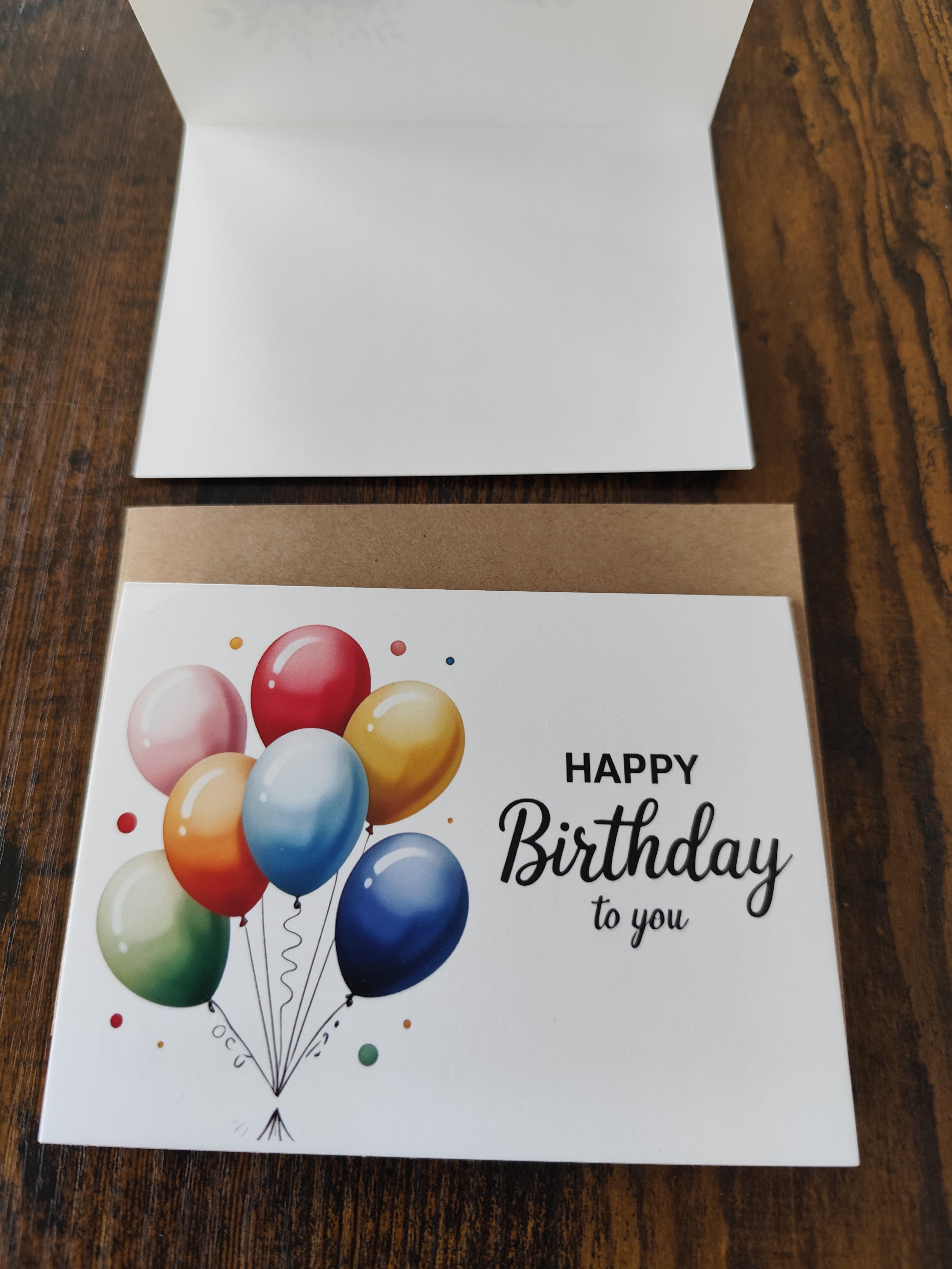 Geburtstags-Karte | Happy Birthday Card - mit Umschlag