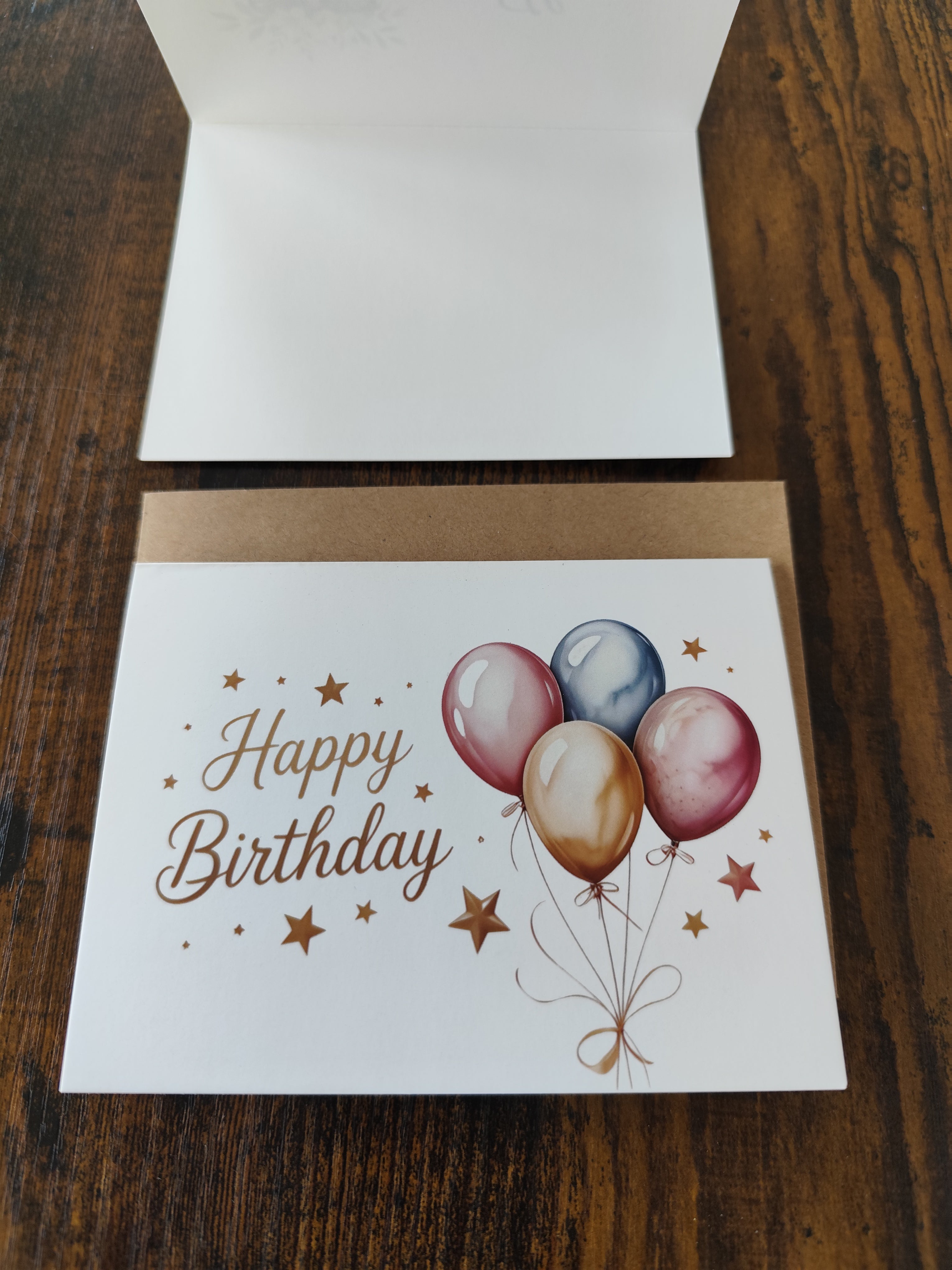 Geburtstags-Karte | Happy Birthday Card - mit Umschlag