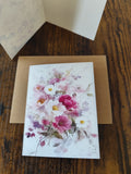 Gruß- & Geschenk-Karte – Für jeden Anlass | Blumen-Motiv