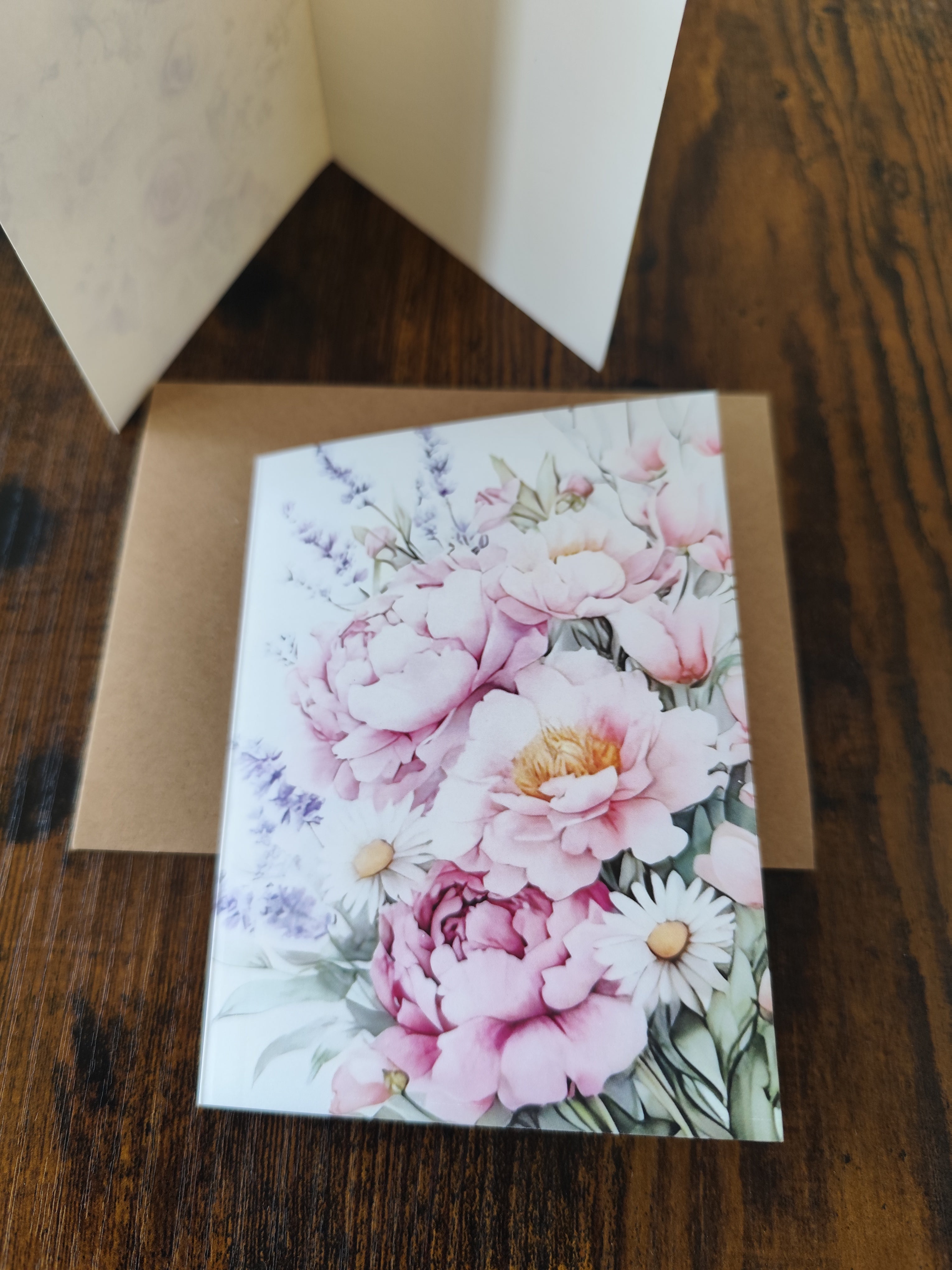 Gruß- & Geschenk-Karte – Für jeden Anlass | Blumen-Motiv