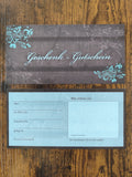 Geschenkgutschein-Karte – Für jeden Anlass | Edel