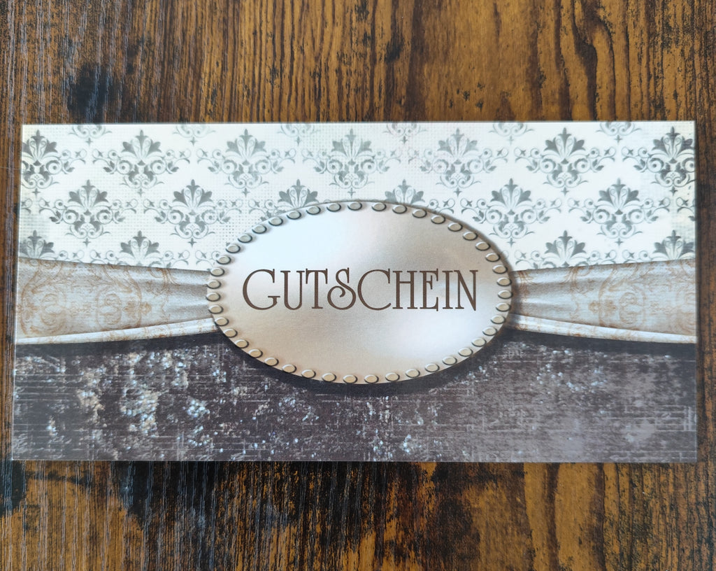 Geschenkgutschein-Karte – Für jeden Anlass | Edel