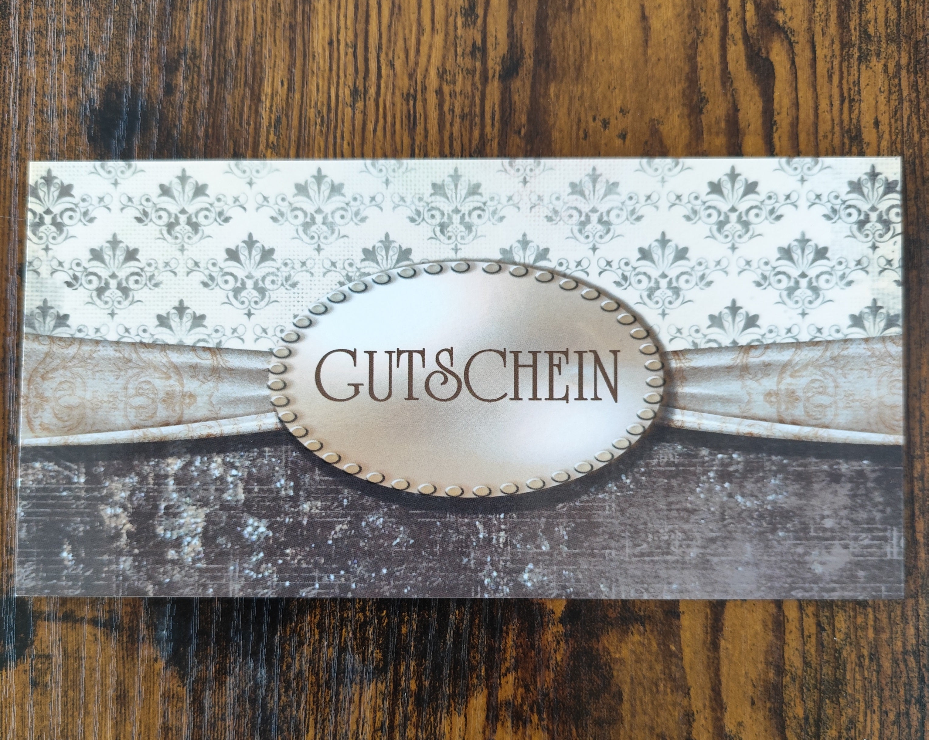 Geschenkgutschein-Karte – Für jeden Anlass | Edel