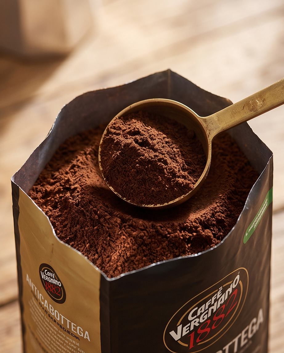 Caffè Vergnano 1882 Antica Bottega – Gemahlener Kaffee, 250 g | Italienischer Genuss