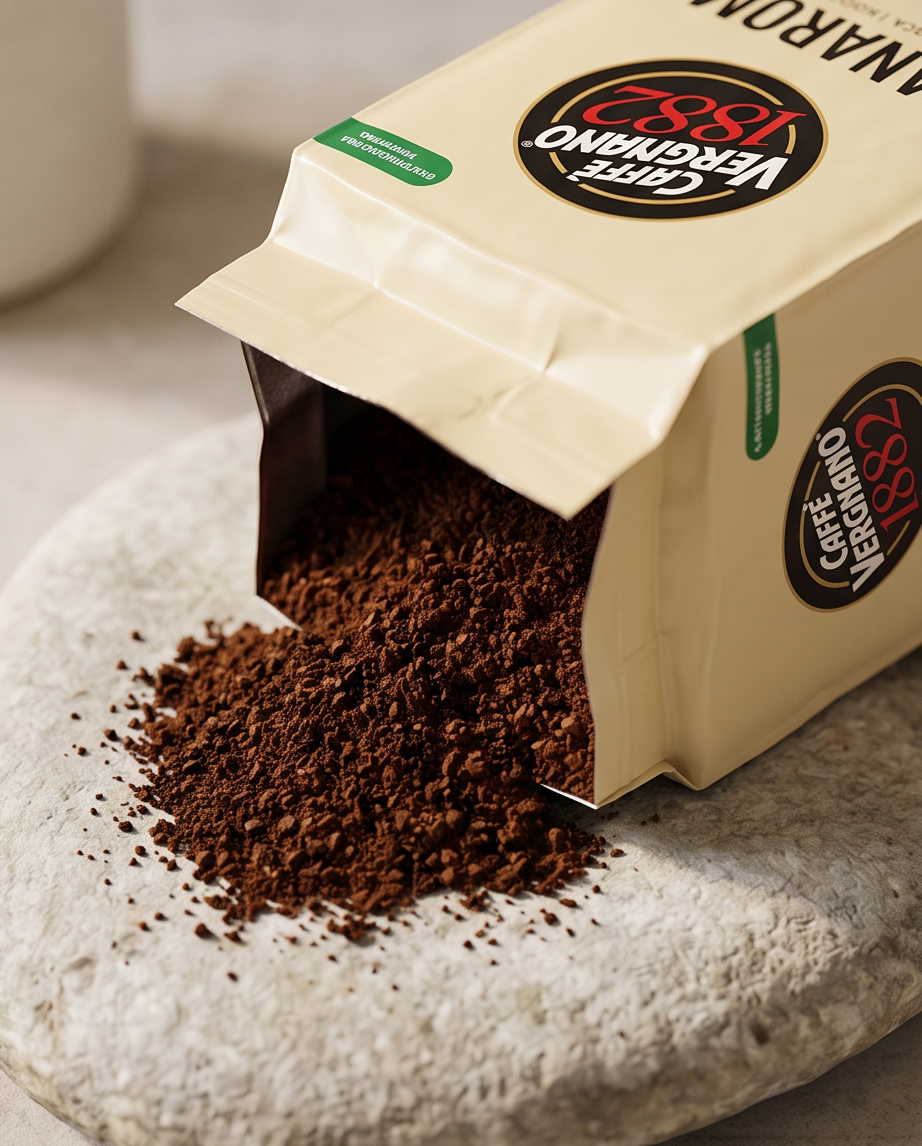 Caffè Vergnano 1882 Gran Aroma – Gemahlener Kaffee, 250 g | Italienischer Genuss