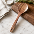 Rührlöffel | Salatlöffel | Servierlöffel aus robustem Holz - antihaft