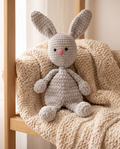Handmade | XXL Kuschelhase "Milo" - reine Handarbeit aus softem Chenille
