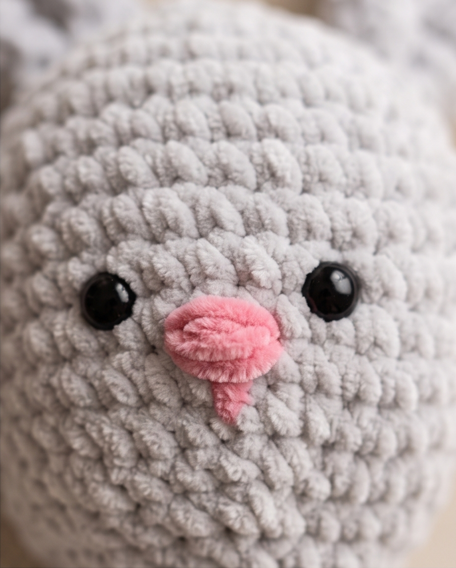 Handmade | XXL Kuschelhase "Milo" - reine Handarbeit aus softem Chenille