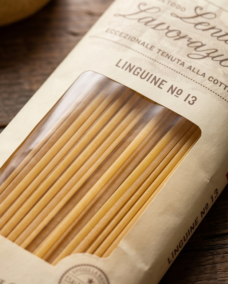Rummo Linguine No. 13 – 500 g | Italienische Pasta | al bronzo