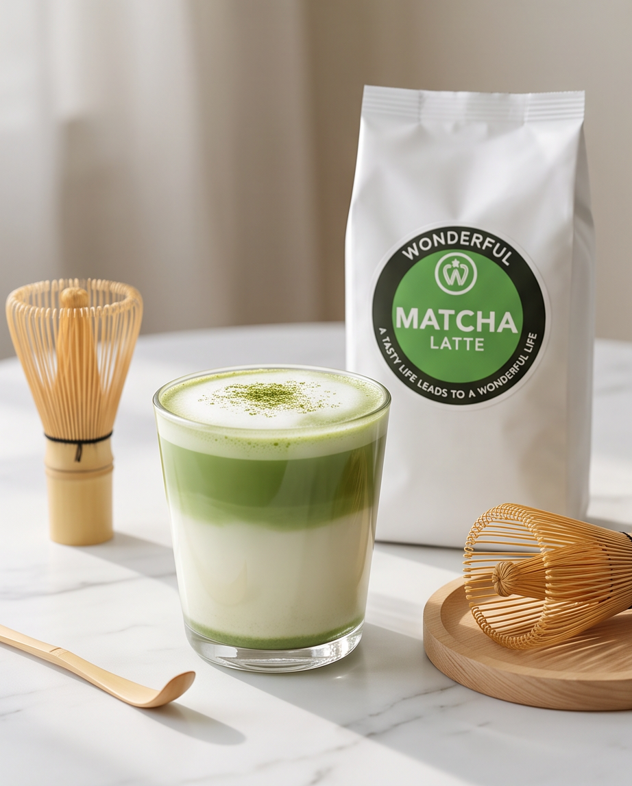 Wonderful Match Latte Pulver - 1 kg XXL-Vorratspack