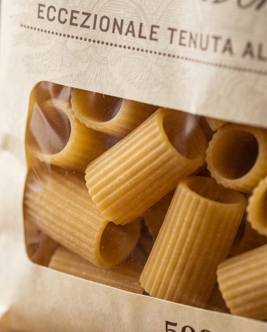 Rummo Mezzi Rigatoni No. 51 – 500 g | Italienische Pasta | al bronzo