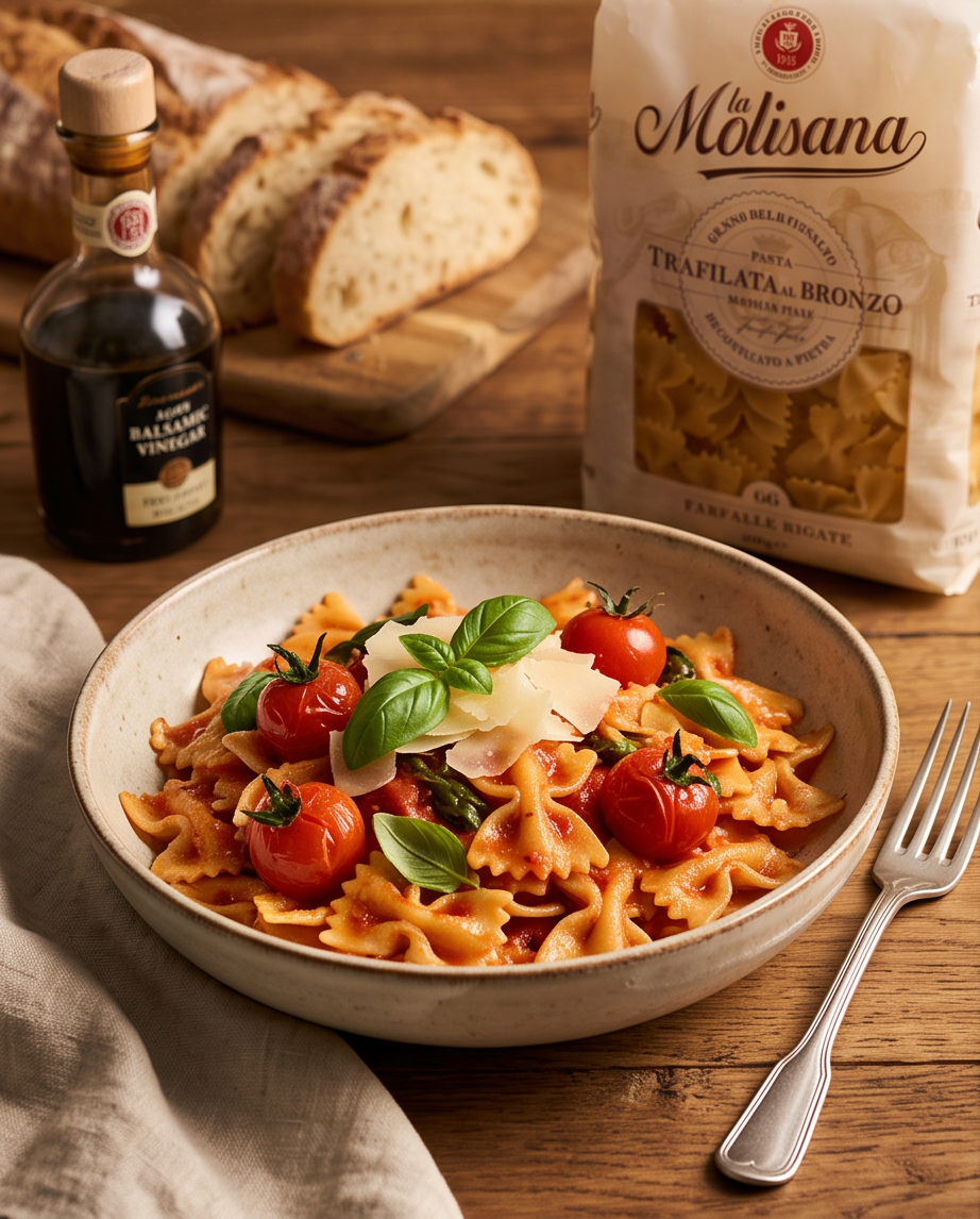 La Molisana - Farfalle Rigate No. 66 | Bronzegezogene Pasta